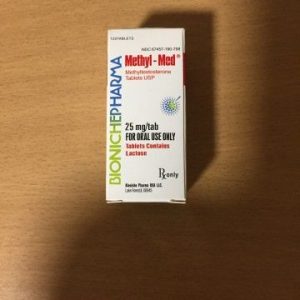 Methyl-Med (Methyltestosterone 25mg/tab, 120tabs/