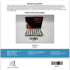 Clenbuterol  100tab 40mcg