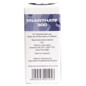 Enanthate 300 testosteron enanthate 300mg Military pharma